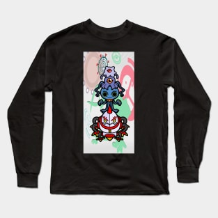 DIGITAL DANGER VIRUS Long Sleeve T-Shirt